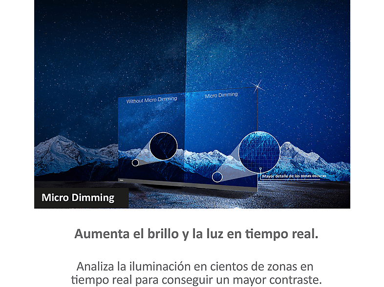 TV QLED 65 - Haier Q8 Series H65Q800UX, Smart TV (Google TV), HDR 4K, Direct LED, Dolby Atmos-Vision, Gaming 120 Hz, Negro