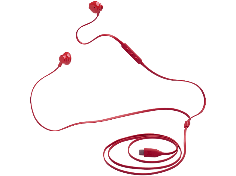 Auriculares de botón - JBL Tune 305C, Intraurales, Bluetooth, Con cable, Micrófono, Red