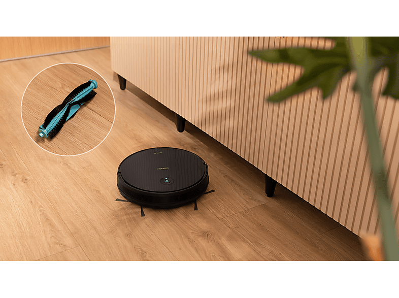Robot friegasuelos - Cecotec Conga 2299 Inertial X-Treme, 3en1, 2100 Pa, 320ml, 160 min, 6 modos, Alfombra, Incluye base de carga, Wi-Fi, Alexa, Negro