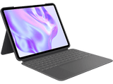 Funda con teclado - Logitech Combo Touch iPad Pro 13 inch, Retroiluminación, Accesos directos, Teclado extraíble, 4 modos de uso, Trackpad, Negro