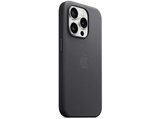 APPLE Funda de trenzado fino con MagSafe para iPhone 15 Pro, Negro