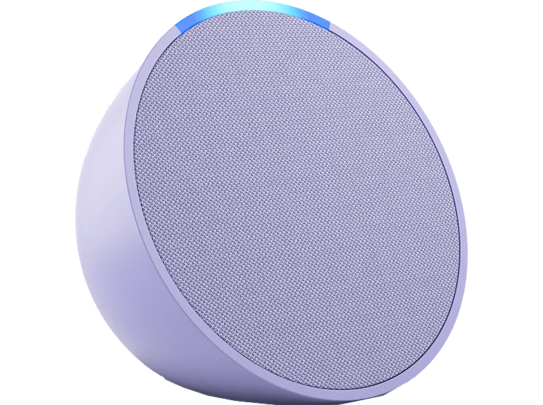 Altavoz inteligente - Amazon Echo Pop, Bluetooth con Alexa de sonido potente y compacto, Lavanda