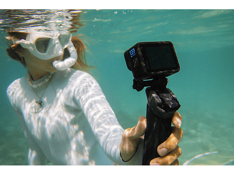 Cámara deportiva - GoPro Hero 13 Black, HyperSmooth 6.0, 5.3 K, 27 megapíxeles, Autonomía 2.5 h, HDR, Sumergible hasta 10m, Cámara lenta, Negro