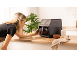 Freidora de aire - Cecotec Cecofry Advance 9000 Window, 2850 W, 9 L, Opción dividir la cubeta en dos de 4.5 L, 6 Modos, Black