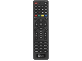 Sintonizador TDT - Tele System TS4020, DVB-T2/S2, HEVC, HD, HDR10, HLG con pantalla, Negro