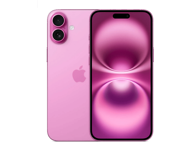Apple iPhone 16 Plus, Rosa, 128 GB, 5G, 6.7  OLED Super Retina XDR, Chip A18 Bionic, iOS