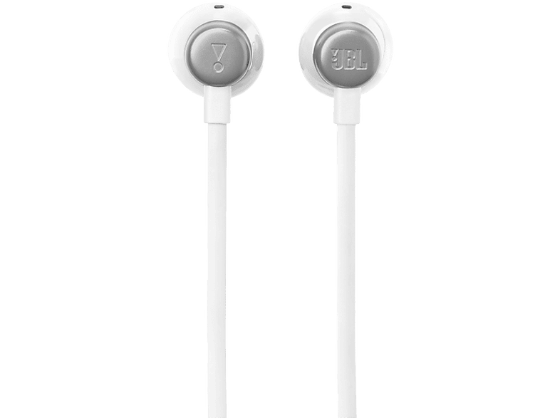 Auriculares de botón - JBL Tune 305C, Intraurales, Bluetooth, Con cable, Micrófono, White