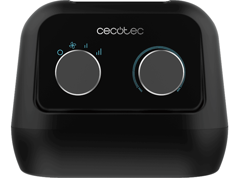 Calefactor - Cecotec ReadyWarm 1500 Max Ceramic Black, 1500 W, 3 modos, 15 m², Termostato regulable, Ligero, Black