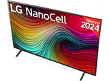 TV LED 55 - LG 55NANO82T6B, UHD 4K, Procesador Inteligente 4K α5 Gen7, Smart TV, DVB-T2 (H.265), Negro