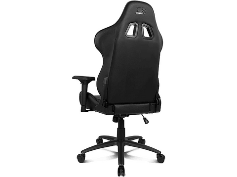Silla gaming - Drift DR350, Polipiel, Reposabrazos 4D, Ruedas silenciosas, Inclinación, Negro
