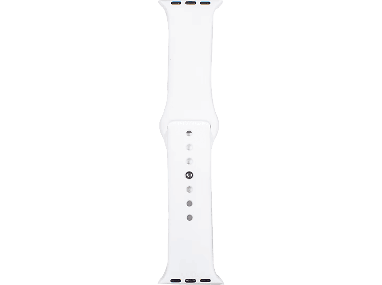 Correa - Friendly License, Para Apple Watch 42/44/45 mm, Silicona, Cierre click, Blanco