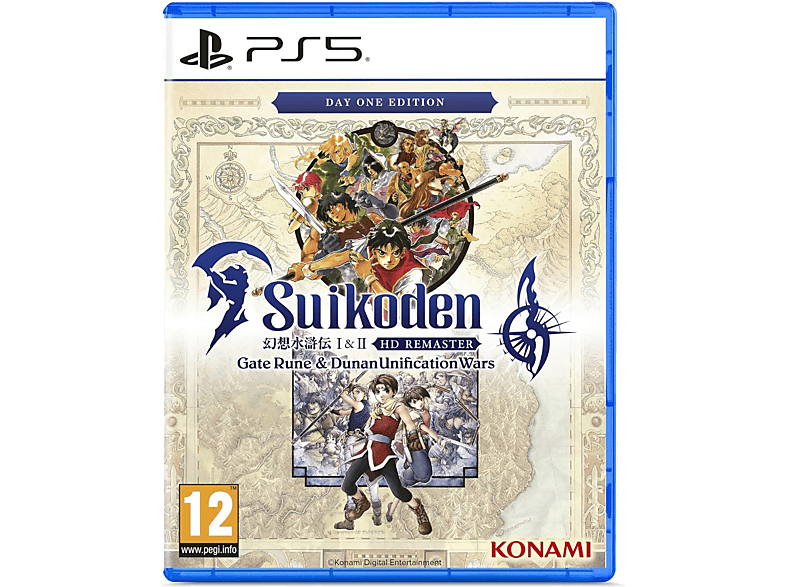 PS5 Suikoden I & II HD Remaster: Gate Rune & Dunan Unification Wars (Day One Edition)