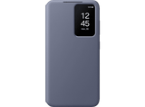 Funda - Samsung, Para Galaxy S24 Plus, Tapa de libro, Smart Clear View Wallet, Violeta