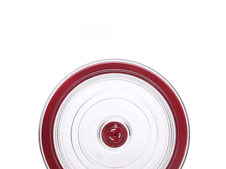 Recipiente hermético - Jata HREC4230, Pack de 3 Recipientes, Vidrio templado, Tapa con Función de Vacío, Transparente