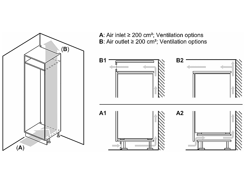 Congelador vertical - Balay 3GIE737F, 212 l , 177 cm, Tecnología Inverter, Cajón Big Box, Sin panelar