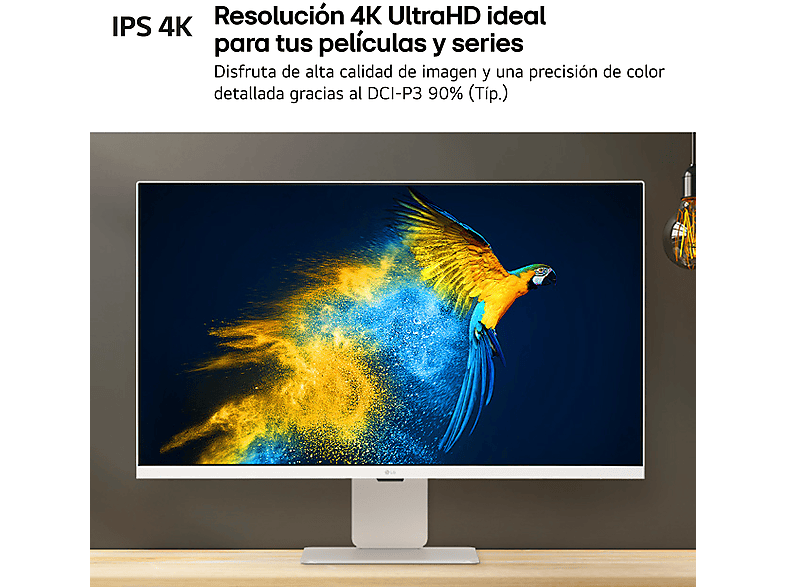 Monitor - LG 32SR83U-W, 31.5, UHD 4K, 5 ms, 60 Hz, HDMI x2, Blanco
