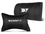 Silla gaming - Drift DR350, Polipiel, Reposabrazos 4D, Ruedas silenciosas, Inclinación, Blanco
