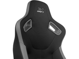 Silla gaming - Drift DR600, Reposabrazos 4D, Hasta 150 kg, Cojín cervical y lumbar, Reclinable, Gris