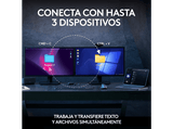 Pack Teclado + Ratón - Logitech Combo MX KEYS S, Inalámbrico, Bluetooth, Iluminación personalizable, Windows/Mac, USB C, Negro