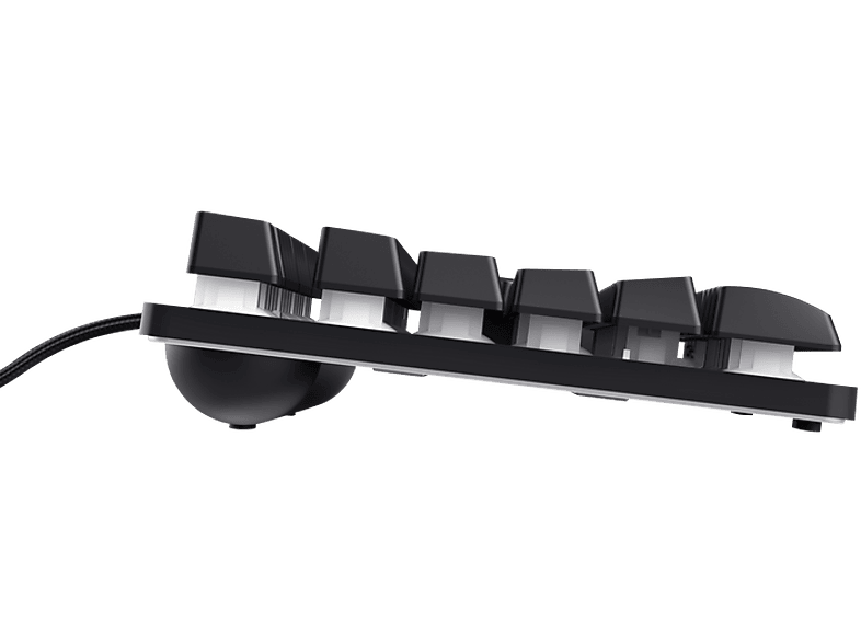 Pack gaming - Trust GXT 794, Ratón inalambrico, Teclado compacto TKL, Retroiluminación, Negro