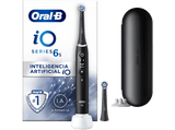 Cepillo eléctrico - Oral-B iO 6S, 5 modos, Pantalla interactiva, Sensor de presión, Negro