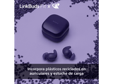Auriculares True Wireless - Sony LinkBuds Fit, Cancelación de ruido (Noise Cancelling), Bluetooth, HiRes, 21 horas, iOS y Android, Google, IPX4,Morado