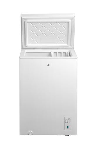Congelador horizontal - OK OFZ 161 E W, Compresión, 99 l, 85 cm, Blanco