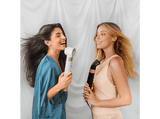 Moldeador - Cecotec Bamba CeramicCare 14in1 AirGlam Champagne, con tecnología Coanda, Cabezales con Revestimiento de Cerámica y Keratina, Champagne