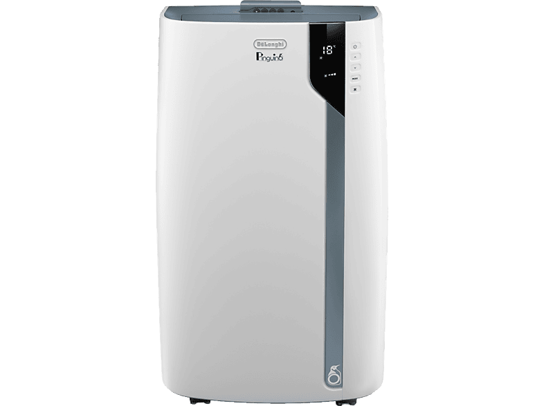 Aire acondicionado portátil - De'Longhi Pingüino PAC EX 105A+++, 2500 fg/h, 3 Velocidades, 100 m³, 63 dB(A), EcoRealFeel, Blanco