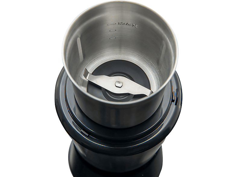 Molinillo de café - Koenic KCH 2021, 200 W, 120 g, Acero inoxidable