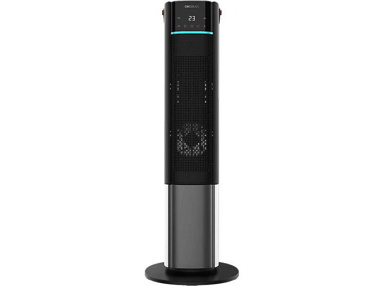 Calefactor - Cecotec ReadyWarm 2070 Max Ceramic Rotate Smart, 2000 W, 3 modos, 20 m², Oscilante, Termostato, Temporizador, Mando a distancia, Black