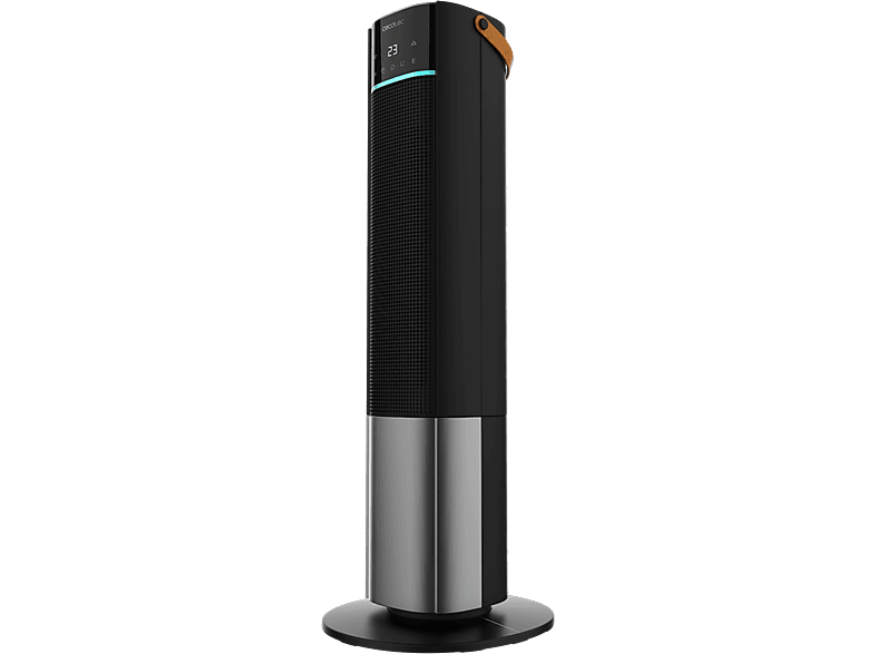 Calefactor - Cecotec ReadyWarm 2070 Max Ceramic Rotate Smart, 2000 W, 3 modos, 20 m², Oscilante, Termostato, Temporizador, Mando a distancia, Black