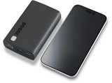 Powerbank - CelularLine PBDISPL01PD20000K, 20000 mAh, Negro
