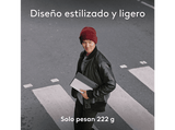Teclado para tablet - Logitech Keys to Go 2 para iPad, Bluetooth, Accesos directos, Multidispositivo, Smart Actions, iPad, iPhone y Macbook, Blanco