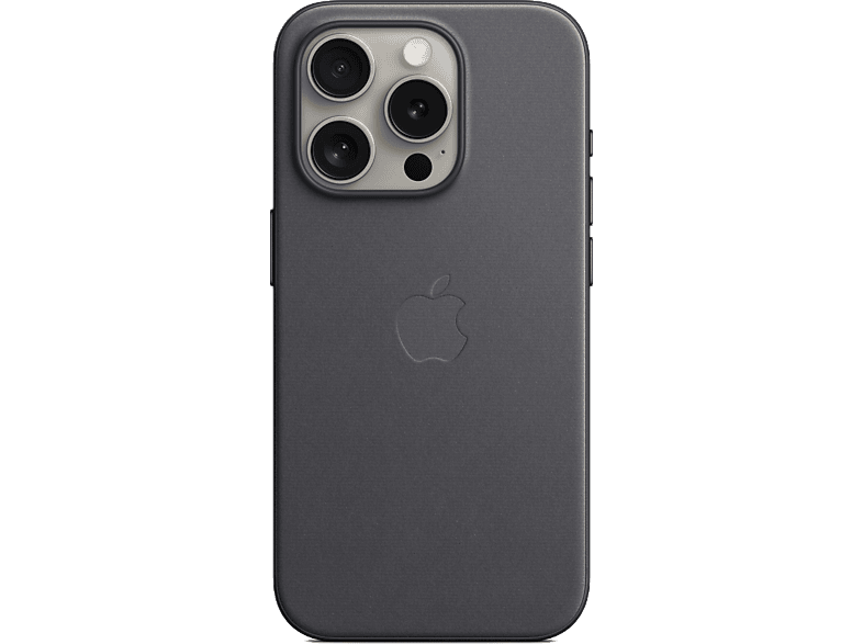 APPLE Funda de trenzado fino con MagSafe para iPhone 15 Pro, Negro