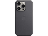 APPLE Funda de trenzado fino con MagSafe para iPhone 15 Pro, Negro