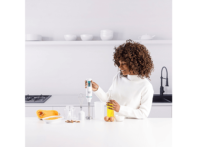 Batidora de mano - Taurus Robot 750 Plus Inox, 750 V, 2, Blanco