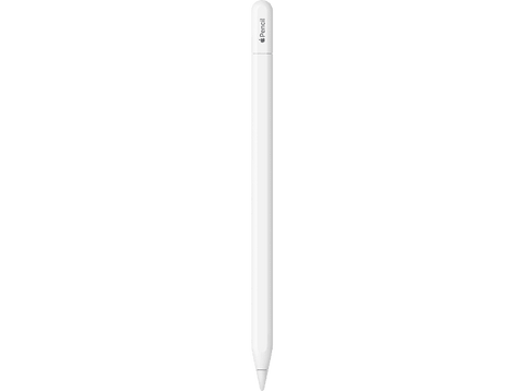 APPLE Pencil - USB-C, Bluetooth®, Se acopla y enlaza magnéticamente, carga por USB-C,  Blanco