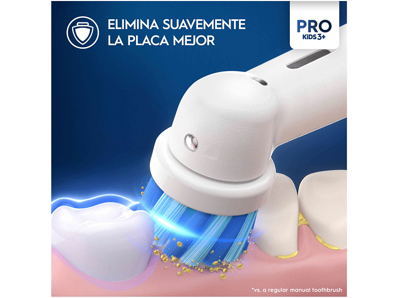 Recambio para cepillo dental - Oral-B Kids, Cabezales De Recambio De Spider-Man, Pack de 4 Unidades
