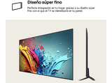 TV QNED 86 - LG 86QNED80T6A, UHD 4K, Procesador Inteligente 4K α5, Smart TV, DVB-T2 (H.265), Negro
