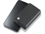 Powerbank - CelularLine PBDISPL01PD20000K, 20000 mAh, Negro