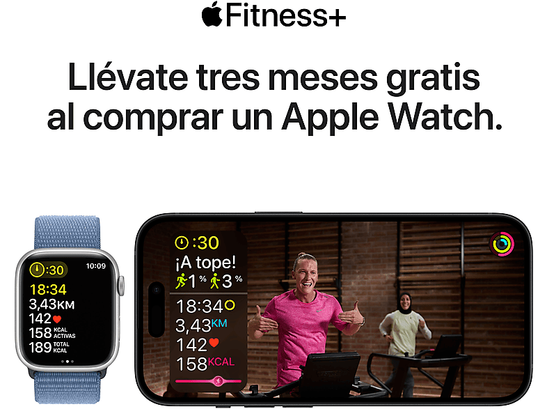 Apple Watch Ultra 2 (2023), GPS + Cellular, 49 mm, Caja de titanio, Gesto doble toque, Correa Ocean Band de color Azul