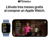 Apple Watch Ultra 2 (2023), GPS + Cellular, 49 mm, Caja de titanio, Gesto doble toque, Correa Ocean Band de color Azul