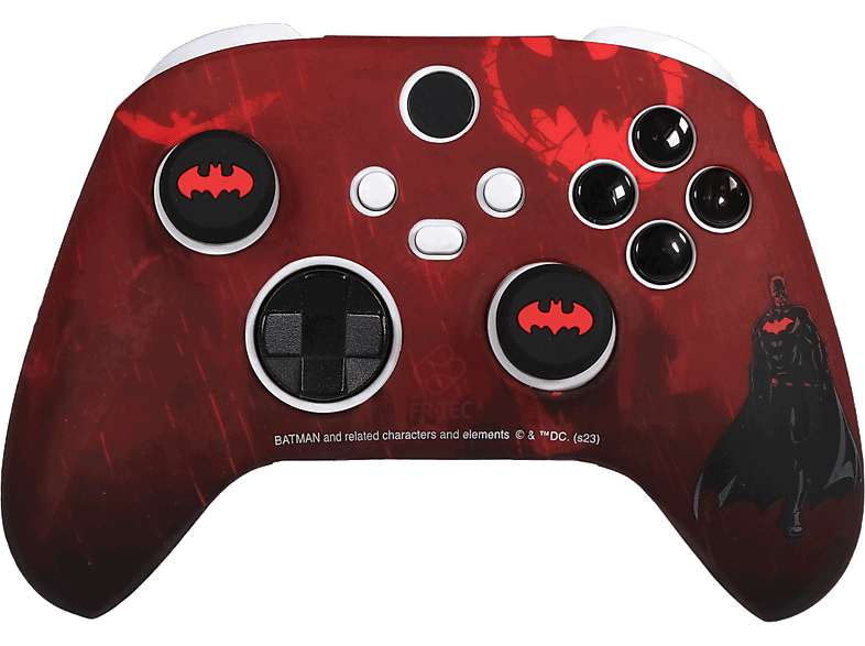 Funda + grips - FR-TEC Custom Kit Batman™, Para Xbox Series, Licencia Oficial, Multicolor