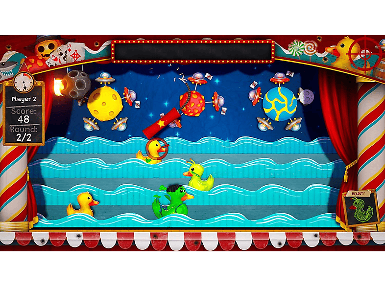 Nintendo Switch Duck, Quack, Shoot! (Código de descarga) + Rifle para mando