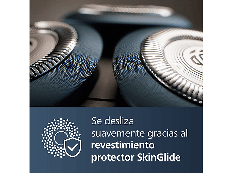 Afeitadora - Philips X5006/00, Autonomía de 50 min, Carga rápida, Lavable, Afeitado en seco/húmedo, Tecnología SkinGlide, Anticorrosión, Negro