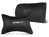 Silla gaming - Drift DR350, Polipiel, Reposabrazos 4D, Ruedas silenciosas, Inclinación, Negro