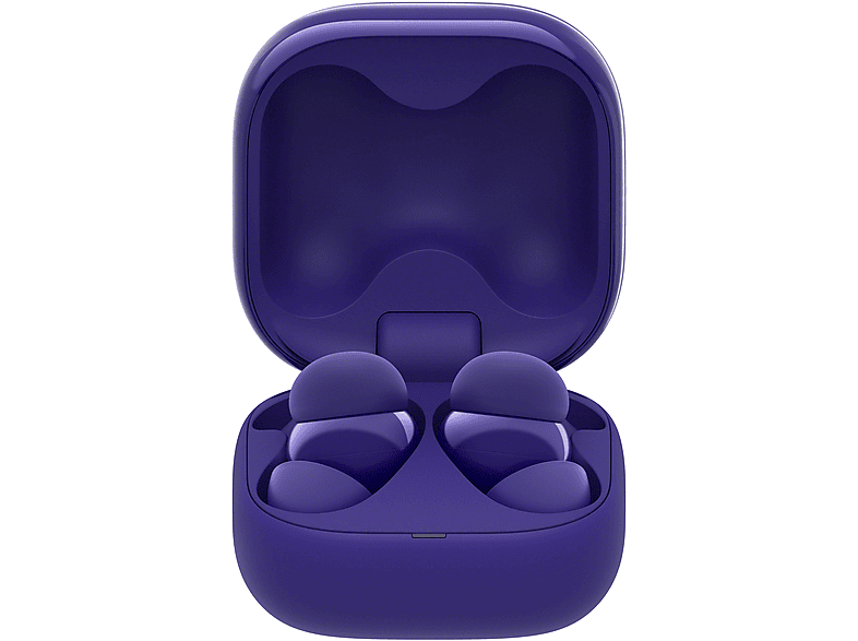 Auriculares True Wireless - Sony LinkBuds Fit, Cancelación de ruido (Noise Cancelling), Bluetooth, HiRes, 21 horas, iOS y Android, Google, IPX4,Morado