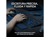 Pack Teclado + Ratón - Logitech Combo MX KEYS S, Inalámbrico, Bluetooth, Iluminación personalizable, Windows/Mac, USB C, Negro