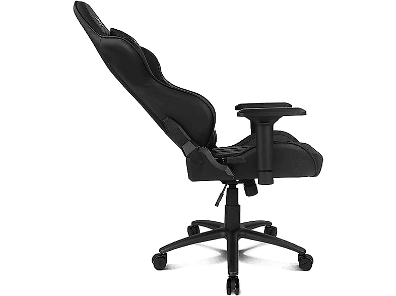 Silla gaming - Drift DR350, Polipiel, Reposabrazos 4D, Ruedas silenciosas, Inclinación, Negro